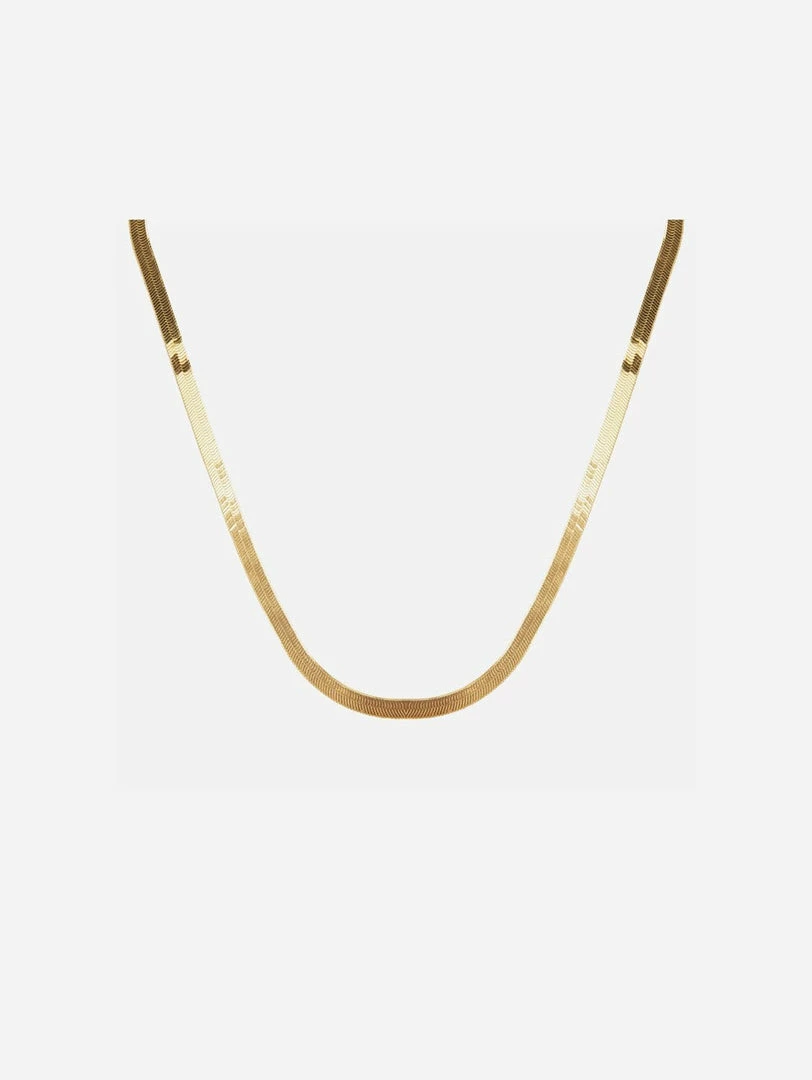 Ana Dyla Accessories Zora Recycled 925 Sterling Silver Necklace | Gold Vermeil 3 Ana Dyla Accessories Zora Recycled 925 Sterling Silver Necklace | Gold Vermeil