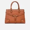 Ava Carrington Bags Stockholm Vegan Leather Handbag | Camel