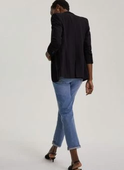 Baukjen Alanis LENZING™ ECOVERO™ Tailored Blazer | Caviar Black Clothing