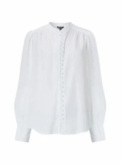 Baukjen Clothing Annika TENCEL™ Blouse | Pure White
