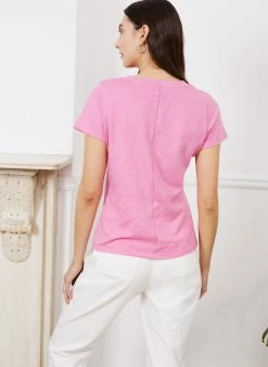 Baukjen Essentials Organic Cotton Slub T-Shirt | Bubblegum