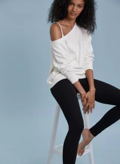 Baukjen Essentials Organic Cotton Stretch Leggings | Caviar Black Clothing