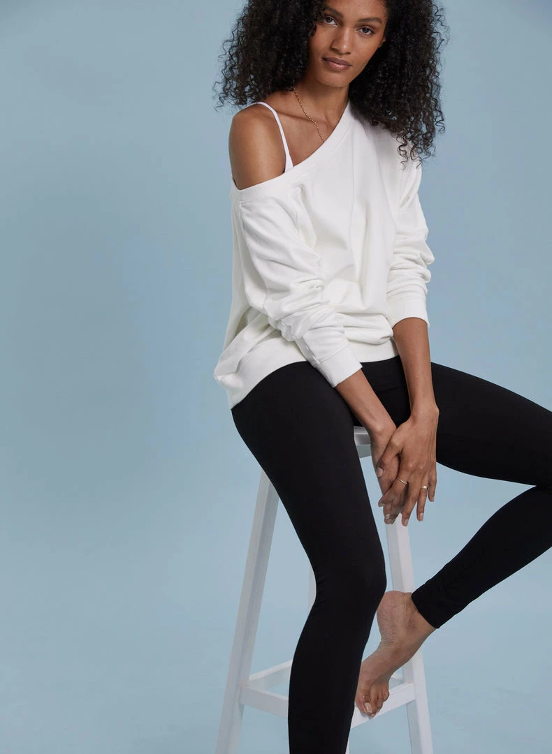 Baukjen Essentials Organic Cotton Stretch Leggings | Caviar Black Clothing 4 Baukjen Essentials Organic Cotton Stretch Leggings | Caviar Black Clothing