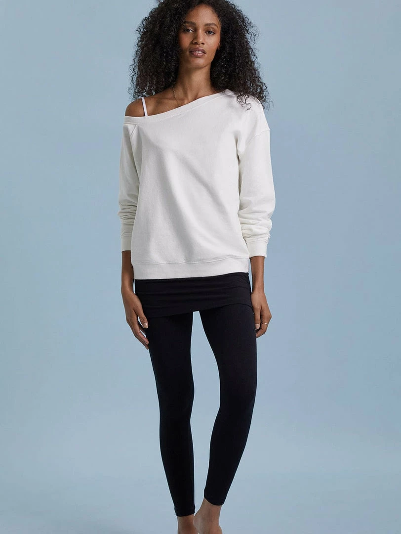 Baukjen Essentials LENZING™ ECOVERO™ Jersey Skirt Leggings | Caviar Black 3 Baukjen Essentials LENZING™ ECOVERO™ Jersey Skirt Leggings | Caviar Black