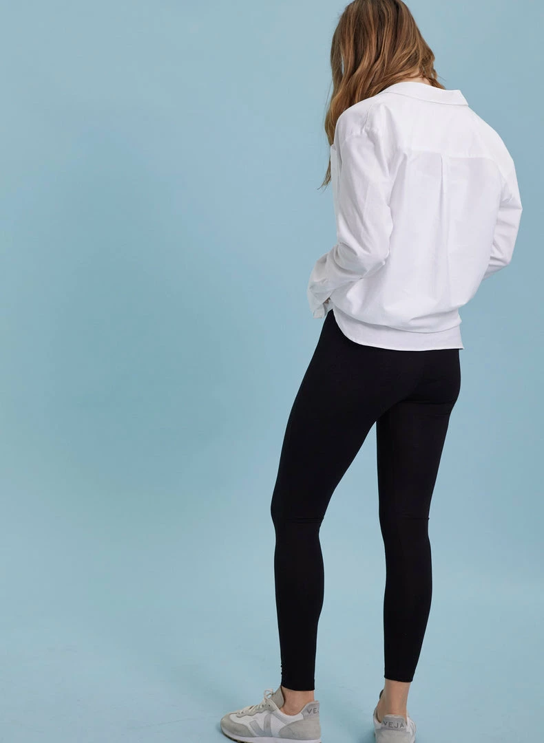 Baukjen Brandi LENZING™ ECOVERO™ Jersey Pocket Leggings | Caviar Black 5 Baukjen Brandi LENZING™ ECOVERO™ Jersey Pocket Leggings | Caviar Black
