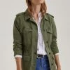 Baukjen Drake Organic Cotton Utility Jacket | Light Khaki