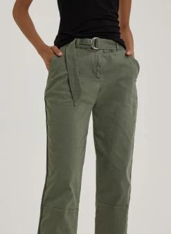 Baukjen Easter Organic Cotton Cargo Trousers | Khaki Clothing