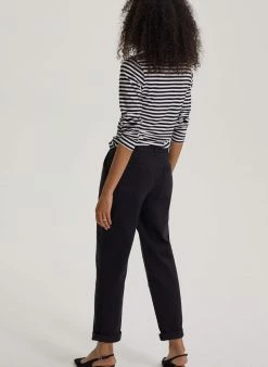 Baukjen Easter Organic Cotton Cargo Trousers | Caviar Black Clothing