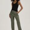Baukjen Easter Organic Cotton Cargo Trousers | Khaki Clothing