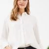 Baukjen Helena Hemp Boyfriend Shirt | Soft White