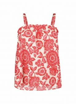 Baukjen Isaaca Florence Print Organic Cotton Top | Strawberry Clothing