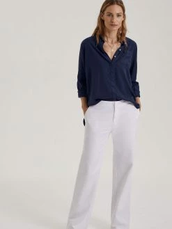 Baukjen Clothing Margot Organic Cotton Wide Leg Jeans | Soft White