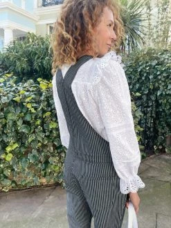 Baukjen Clothing Organic Cotton Stretch Dungarees | Indigo Stripe 8 Baukjen Clothing Organic Cotton Stretch Dungarees | Indigo Stripe