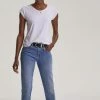 Baukjen Organic Cotton Boyfriend Jeans | Pale Indigo Wash