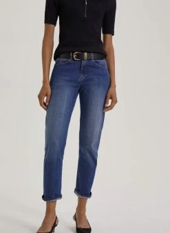 Baukjen Organic Cotton Boyfriend Jeans | Indigo 9 Baukjen Organic Cotton Boyfriend Jeans | Indigo