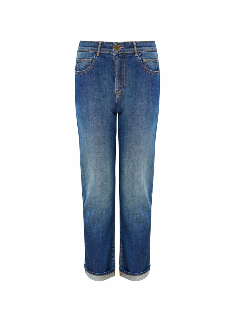 Baukjen Organic Cotton Boyfriend Jeans | Indigo 7 Baukjen Organic Cotton Boyfriend Jeans | Indigo