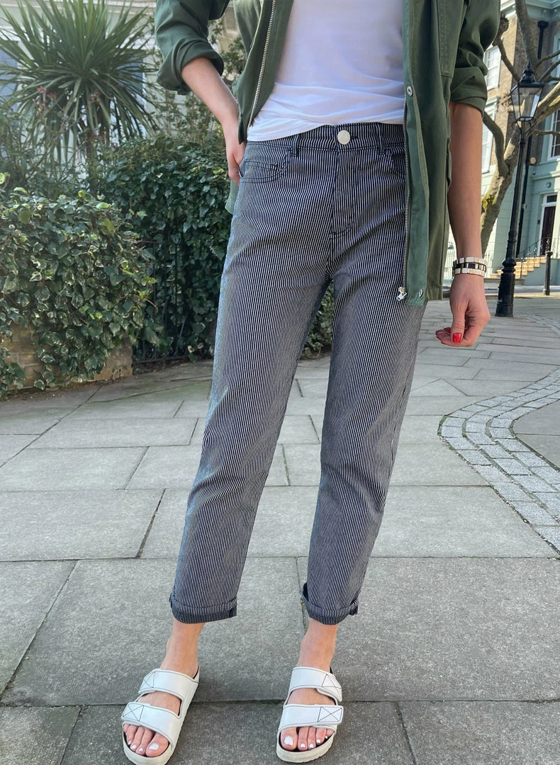 Baukjen Organic Cotton Boyfriend Jeans | Indigo Stripe Clothing 4 Baukjen Organic Cotton Boyfriend Jeans | Indigo Stripe Clothing