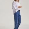 Baukjen Organic Cotton Straight Leg Jeans | Indigo Clothing
