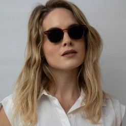 Bird Eyewear Alba Sustainable Bio-Acetate Sunglasses | Caramel Accessories