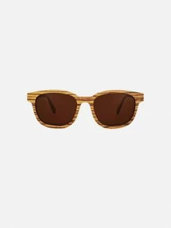 Bird Eyewear Rindill Eco-Friendly Wood Sunglasses | Amber Or Charcoal
