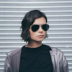 Bird Eyewear Accessories Apollo Repurposed Aluminium Small Aviator Sunglasses | Multiple Colours