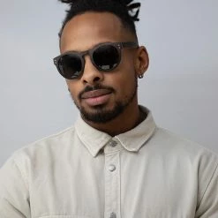 Bird Eyewear Dipper Eco-Friendly Wood Sunglasses | Charcoal