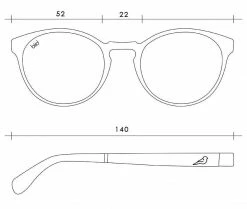 Bird Eyewear Kaka Sustainable Bio-Acetate Sunglasses | Honey