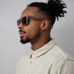 Bird Eyewear Petrel Limited Edition Eco-Friendly Wood Sunglasses | Charcoal