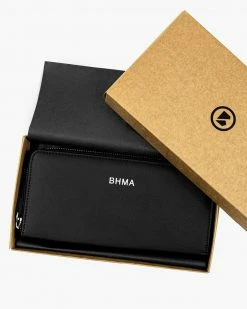 Bohema Mia Apple Leather Vegan Wallet | Black Accessories