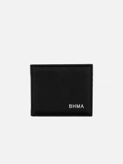 Accessories Bohema Wallace Unisex Apple Leather Vegan Wallet | Black