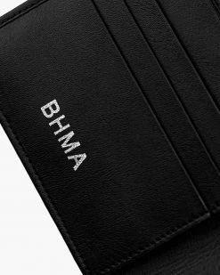 Accessories Bohema Wallace Unisex Apple Leather Vegan Wallet | Black
