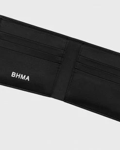 Accessories Bohema Wallace Unisex Apple Leather Vegan Wallet | Black