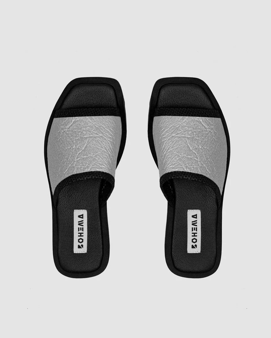 Bohema Shoes Pinatex® Vegan Leather Flat Slides | Multiple Colours 8 Bohema Shoes Pinatex® Vegan Leather Flat Slides | Multiple Colours