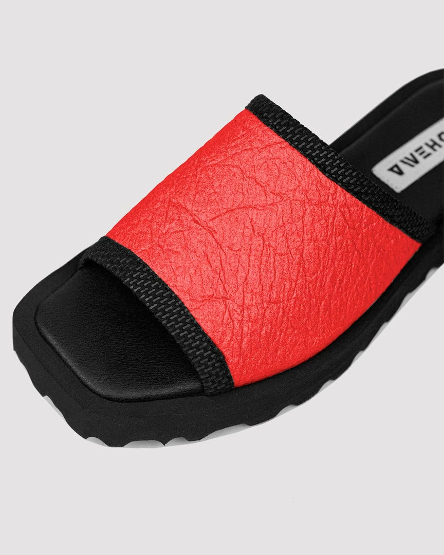 Bohema Shoes Pinatex® Vegan Leather Flat Slides | Multiple Colours 12 Bohema Shoes Pinatex® Vegan Leather Flat Slides | Multiple Colours