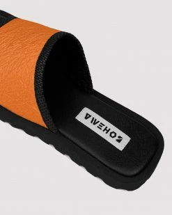 Bohema Shoes Pinatex® Vegan Leather Flat Slides | Multiple Colours 34 Bohema Shoes Pinatex® Vegan Leather Flat Slides | Multiple Colours