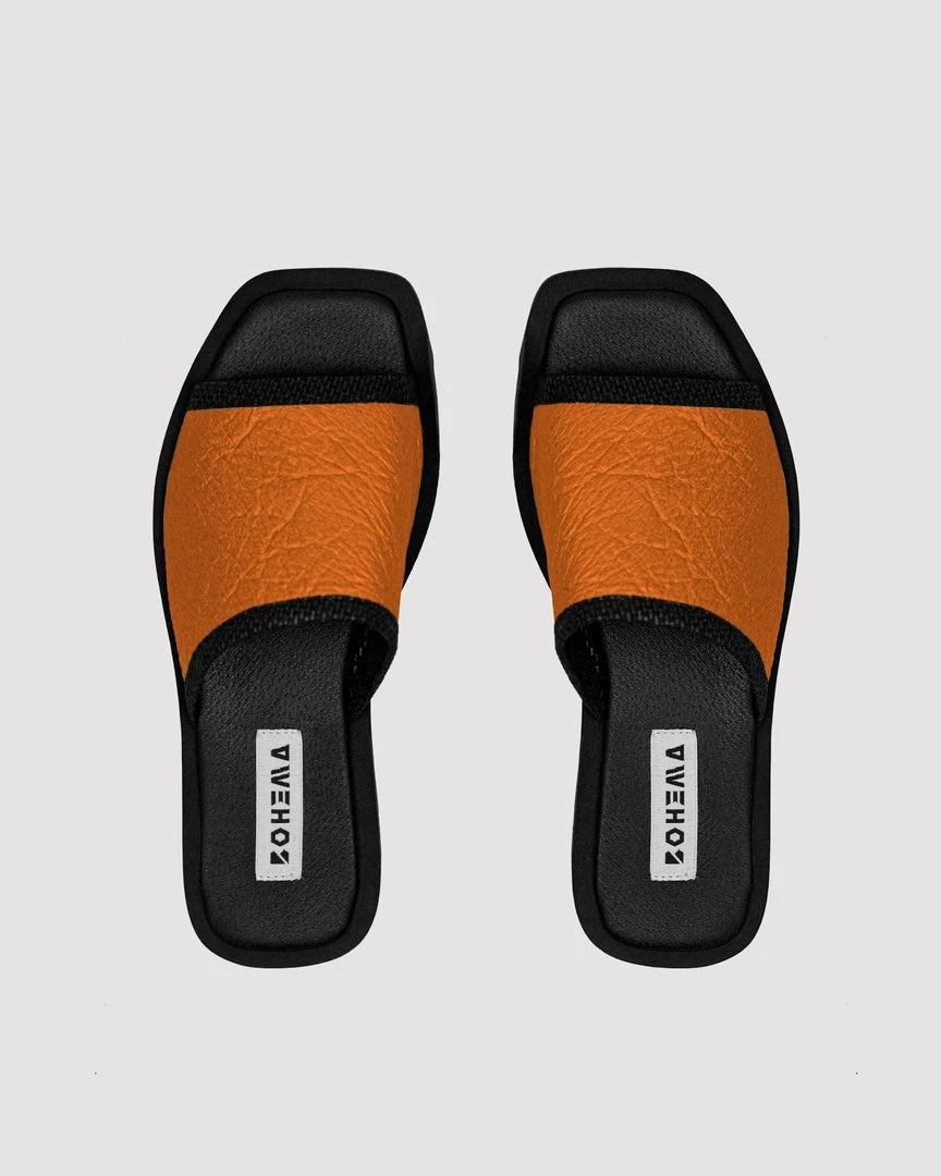 Bohema Shoes Pinatex® Vegan Leather Flat Slides | Multiple Colours 18 Bohema Shoes Pinatex® Vegan Leather Flat Slides | Multiple Colours
