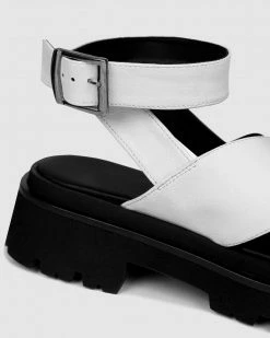 Bohema Shoes Medley Cross Strap Desserto® Cactus Leather Sandals | Black & White