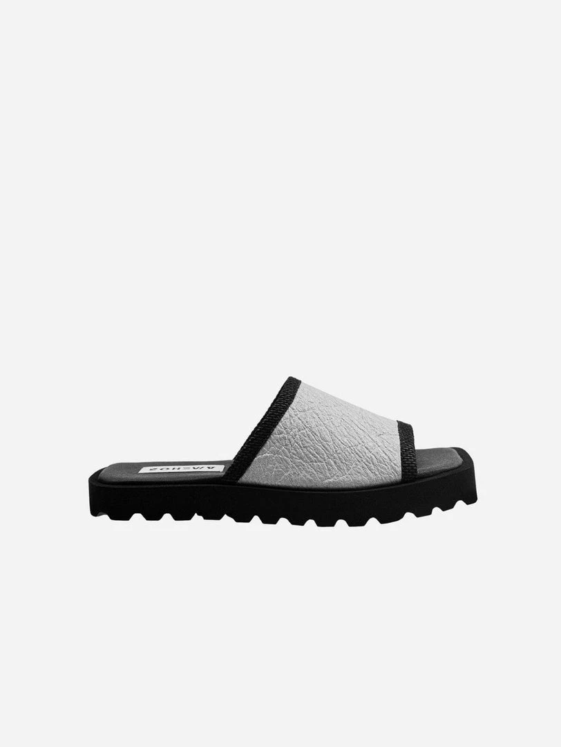 Bohema Shoes Pinatex® Vegan Leather Flat Slides | Multiple Colours 3 Bohema Shoes Pinatex® Vegan Leather Flat Slides | Multiple Colours