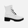 Bohema Workers No. 3 Desserto® Cactus Leather Vegan Boots | White Shoes