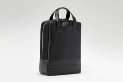 BOITA Bags Vegan Leather Backpack/Briefcase | Black