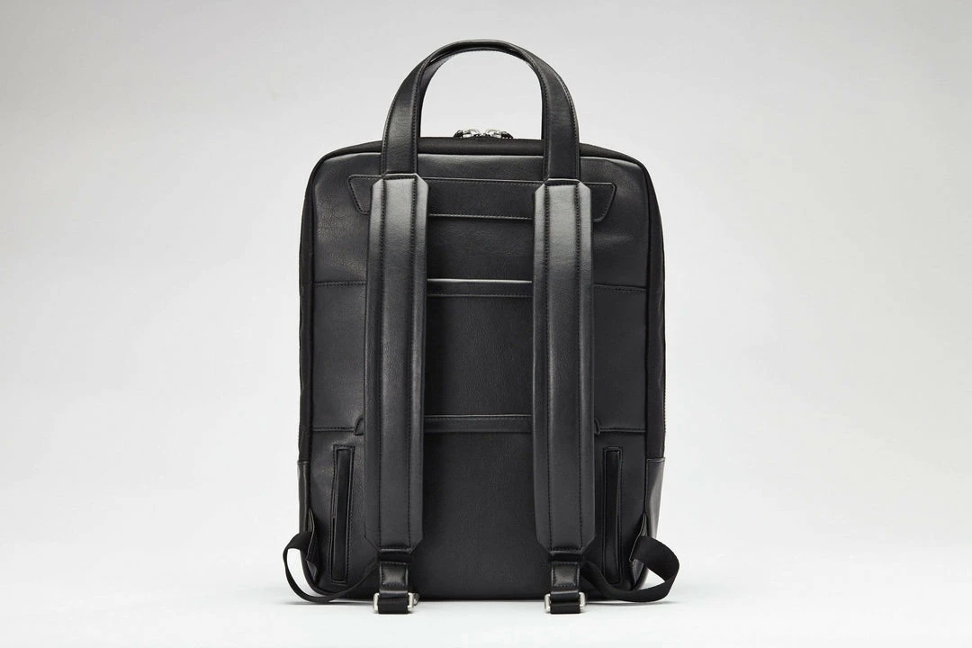 BOITA Bags Vegan Leather Backpack/Briefcase | Black 5 BOITA Bags Vegan Leather Backpack/Briefcase | Black