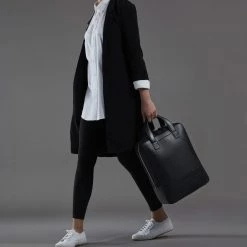 BOITA Bags Vegan Leather Backpack/Briefcase | Black 28 BOITA Bags Vegan Leather Backpack/Briefcase | Black