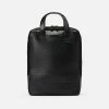 BOITA Bags Vegan Leather Backpack/Briefcase | Black