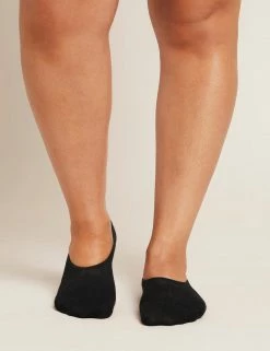 BOODY Women's Bamboo Hidden Socks | Black Clothing