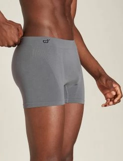 BOODY Men's Bamboo Original Boxers | 4 Pack Black Or Grey