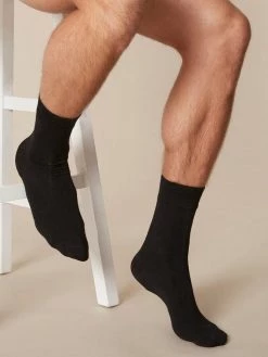 BOODY Men's Bamboo Business Socks | Black Clothing