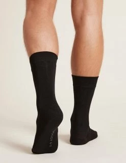BOODY Men's Bamboo Business Socks | Black Clothing