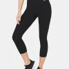 BOODY Clothing Active Bamboo 3/4 Length Leggings | Black