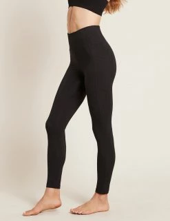 BOODY Active Bamboo & Organic Cotton High Waist Full Length Leggings With Pockets | Multiple Colours