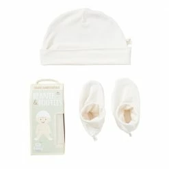 BOODY Baby Bamboo Beanie & Bootie Set | Multiple Colours Kids